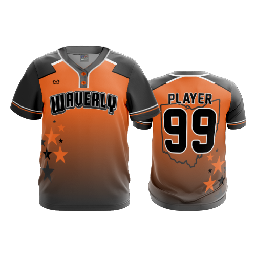 2939 FD MENS 2 BUTTON SCOOP NECK CL WAVERLY-ALL-STARS