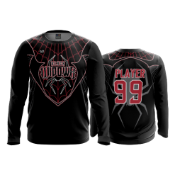 3109 FD Long Sleeve MENS BLACK-WIDOWS