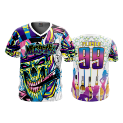 3088 FD Sport V-Neck MENS MISFITS-WHITE