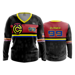 3091 FD Womens V-Neck Longsleeve TRAVELING-CIRCUS-2