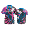 2386 FD Polo THROWLINE-PINK-BLUE-RIBBON-ADDON