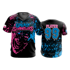 3087 FD Sport V-Neck MENS GREASY-STRANGLERS-HEAT