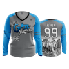 3097 FD Womens V-Neck Longsleeve THE-GATE-RUNNERS