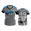 3097 FD Womens V-Neck THE-GATE-RUNNERS