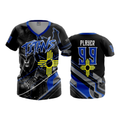 3098 FD Womens V-Neck NM-TITANS