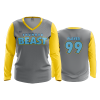 3104 FD Womens V-Neck Longsleeve THUNDER-BEASTS