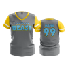 3104 FD Womens V-Neck THUNDER-BEASTS