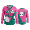 993 FD Womens V-Neck Longsleeve SEA-DOGS
