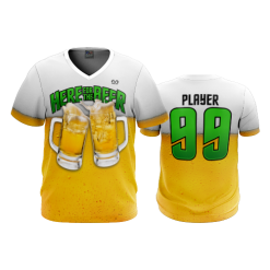 2982 FD Sport V-Neck MENS HERE-FOR-THE-BEER