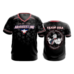1973 FD Sport V-Neck MENS TEAM-USA-ARM-WRESTLING