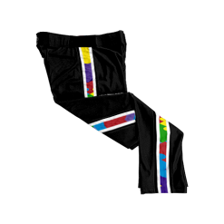 3099 CL BLACK CUSTOM BRAID MENS PANT POP-SLO-THINK-DIFFERENT
