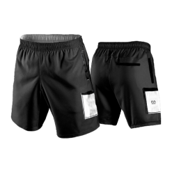 1727 LIGHTWEIGHT MICROFIBER 160gsm SHORT 307-2021-HUCKLEBERRY