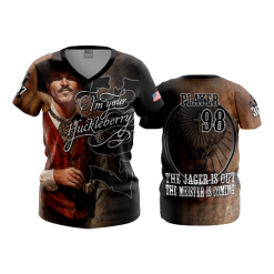 1727 FD Womens V-Neck 307-2021-HUCKLEBERRY