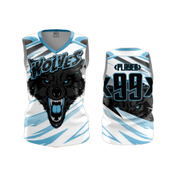 3053 FD Womens V-Neck Sleeveless WOLVES-2021