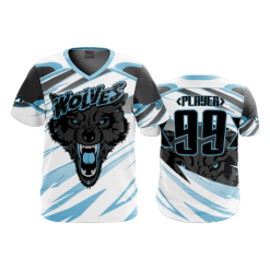 3053 FD Sport V-Neck MENS WOLVES-2021