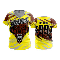 3053 FD Womens V-Neck WOLVES-2