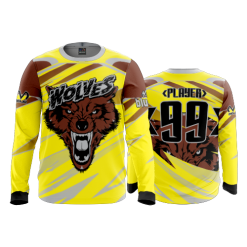 3053 FD Long Sleeve MENS WOLVES-2