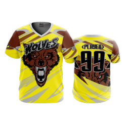 3053 FD Sport V-Neck MENS WOLVES-2