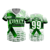 2788 FD Womens V-Neck KIDNEY-AWARENESS-2