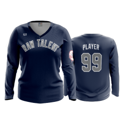 1953 FD Womens V-Neck Longsleeve RAW-TALENT-1
