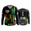 2689 FD Womens V-Neck Longsleeve JUSTINS-CREW