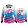 3122 FD Womens V-Neck Longsleeve BAT-AND-BOUJEE