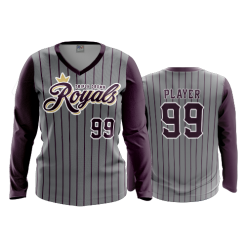 3094 FD Womens V-Neck Longsleeve TRIPLE-CROWN-ROYALS-1
