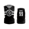 3128 FD Womens V-Neck Sleeveless LASERS-BLACK-09-1