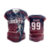 2826 FD Womens Full Button Capsleeve WV-LIBERTY-2021-1