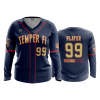 3146 FD Womens V-Neck Longsleeve SEMPER-FI-NAVYS