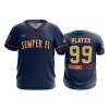 3146 FD MENS 2 BUTTON SCOOP NECK CL SEMPER-FI-NAVYS