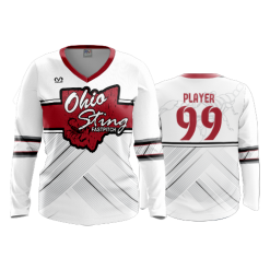 2811 FD Womens V-Neck Longsleeve OHIO-STING-2021-2