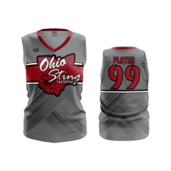 2811 FD Womens V-Neck Sleeveless OHIO-STING-2021
