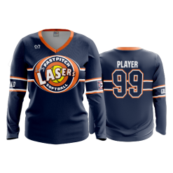 2909 FD Womens V-Neck Longsleeve LASERS-ORANGE-2021-2