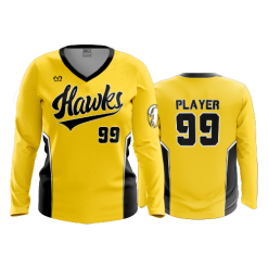 3152 FD Womens V-Neck Longsleeve OHIO-HAWKS-2