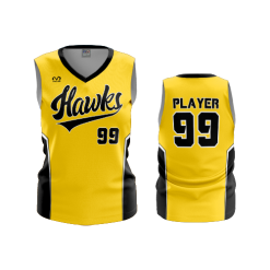 3152 FD Womens V-Neck Sleeveless OHIO-HAWKS-2