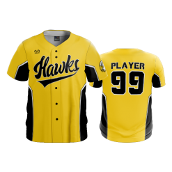 3152 FD ProTek Mens Full Button Down - CL OHIO-HAWKS-2
