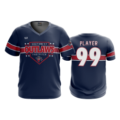 3136 FD Sport V-Neck MENS SOUTHWEST-OUTLAWS-1