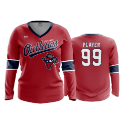 3136 FD Womens V-Neck Longsleeve SOUTHWEST-OUTLAWS-2