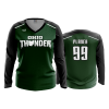 3132 FD Womens V-Neck Longsleeve OHIO-THUNDER-JOHN-MYLES