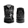 2826 FD Womens V-Neck Sleeveless WV-LIBERTY-BLACK