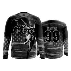 2826 FD Long Sleeve MENS WV-LIBERTY-BLACK