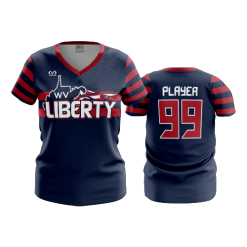 2826 FD Womens V-Neck WV-LIBERTY-CLEAN