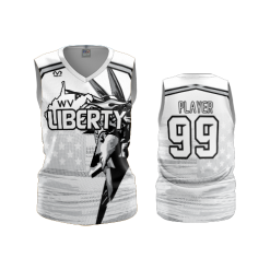 2826 FD Womens V-Neck Sleeveless WV-LIBERTY-WHITE