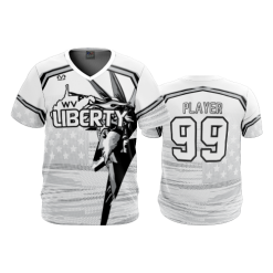 2826 FD Sport V-Neck MENS WV-LIBERTY-WHITE