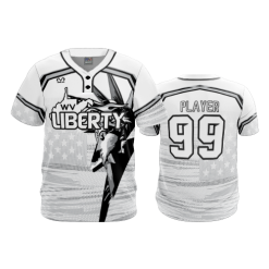 2826 FD MENS 2 BUTTON SCOOP NECK CL WV-LIBERTY-WHITE