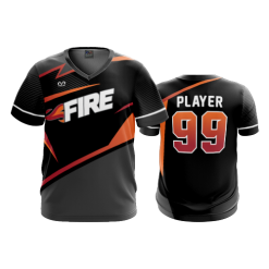 3145 FD Sport V-Neck MENS FIRE-FASTPITCH-1