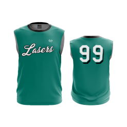 3141 FD Sport Sleeveless MENS LASERS-TEAL-1