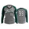 3141 FD Womens V-Neck Longsleeve LASERS-TEAL-2