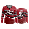 3150 FD Womens V-Neck Longsleeve LADY-ACES-1